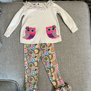 Mud Pie 2 piece outfit size 3T